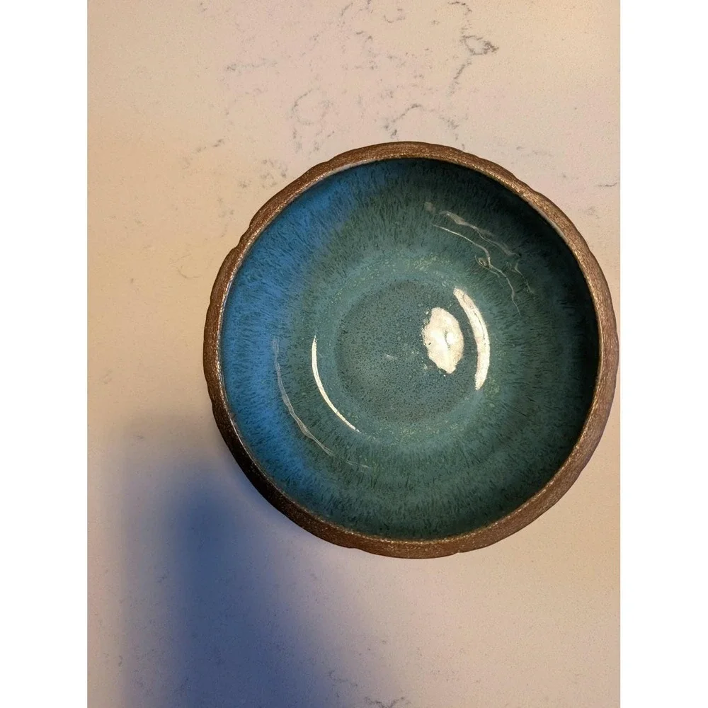 5 Vintage Mineral Spring Studios KB Smith Art Pottery Bowls Signed Vernon AZ USA